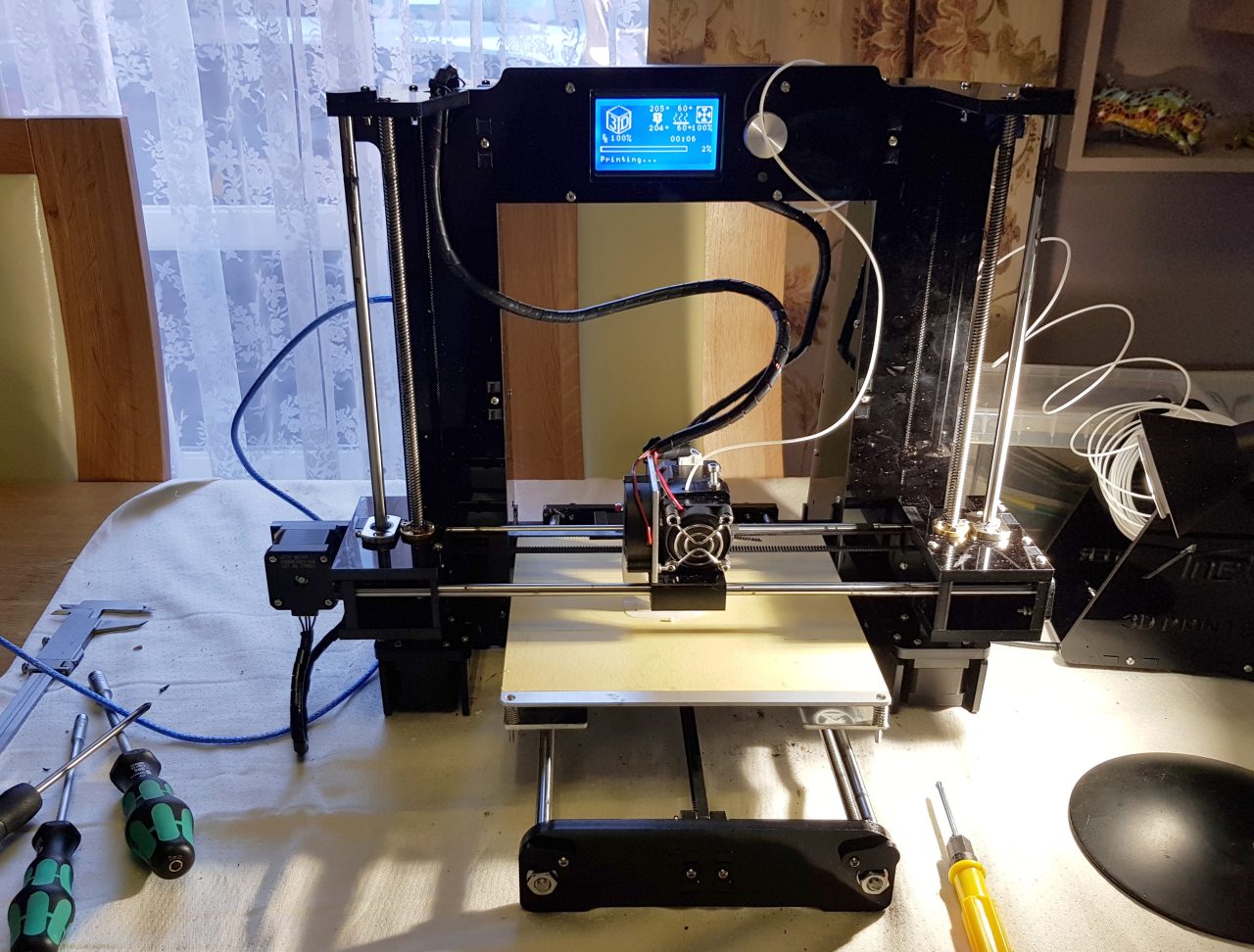 Anet A6 Printer in Operation