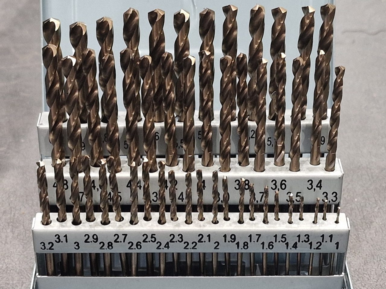 Metric HSS Co5 Drill Bits - Small