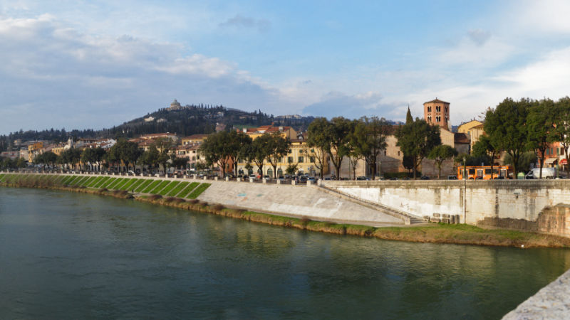 Ponte Pietre Bridge, Verona, Italy